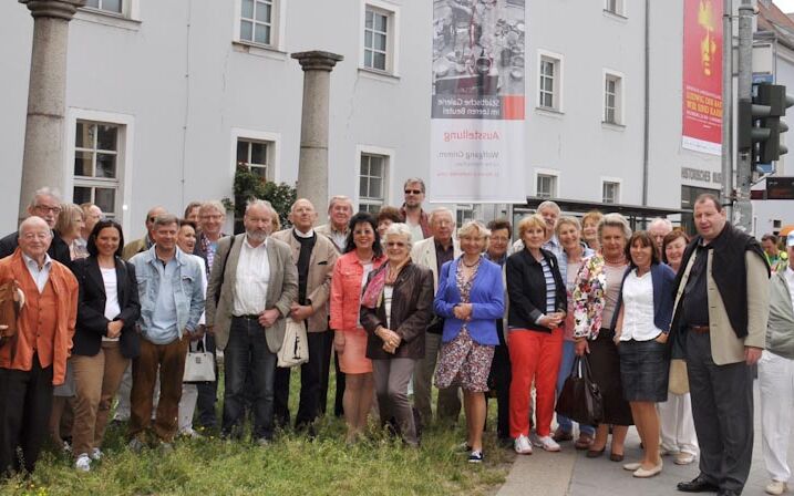Der PresseClub auf Informationsreise zur Bayerischen Landesausstellung 2014