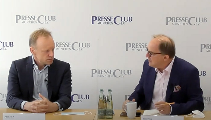 PresseClub-Gespräch mit Prof. Clemens Fuest, Präsident des ifo Instituts und Direktor des Center for Economic Studies